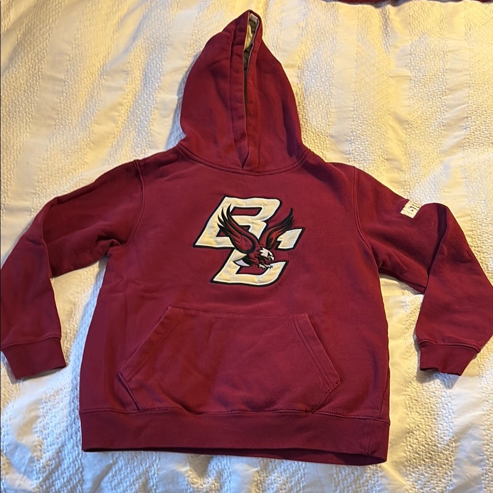 Youth Boston College Hoodie with Logo